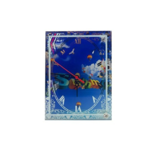 Ceas sticla personalizat foto sau logo ANTIQUE 23x18