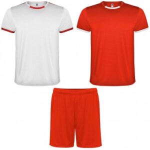 Echipament Personalizat nume si numar rosu+alb