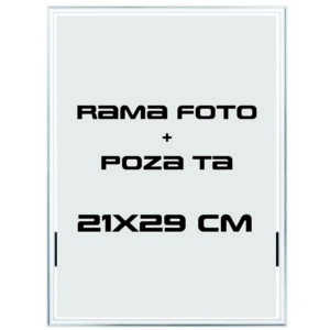 Rama foto metal 21x29cm
