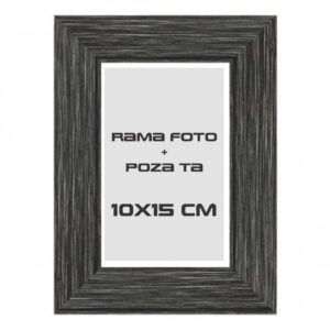 Rama foto Madrid antracit 10 x 15 cm