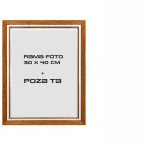 Rama Foto Maro + Alb 30 x 40cm