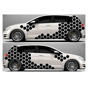 2 Seturi Stickere HoneyComb (12cm/buc) 190cm x 48cm